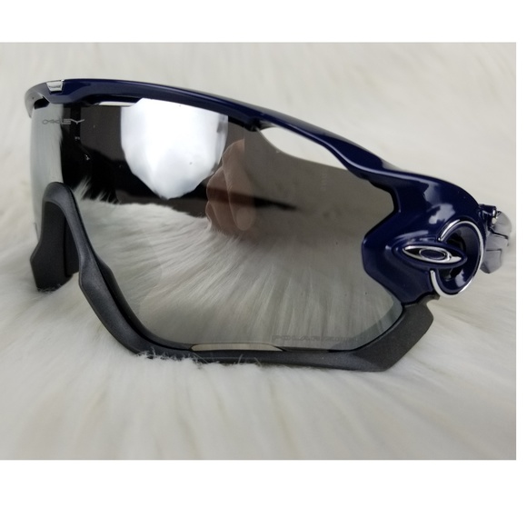 Oakley Polarized Jaw Breaker Mirrored Sunglasses - Picture 5 of 8